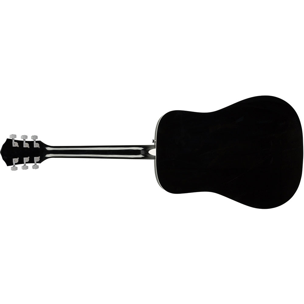 Fender 0971210706 Dreadnought FA-125 Black Acoustic Guitar
