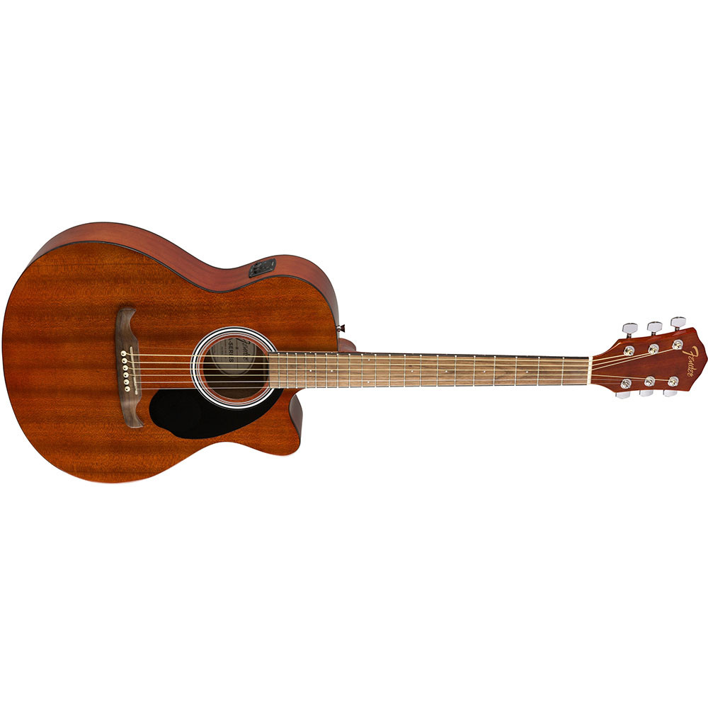 Fender 0971253522 Concert Cutaway Electronics FA135CE Mahogany Acoustic Guitar