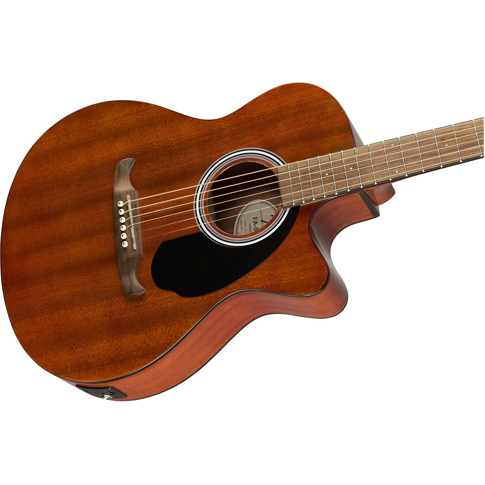Fender 0971253522 Concert Cutaway Electronics FA135CE Mahogany Acoustic Guitar
