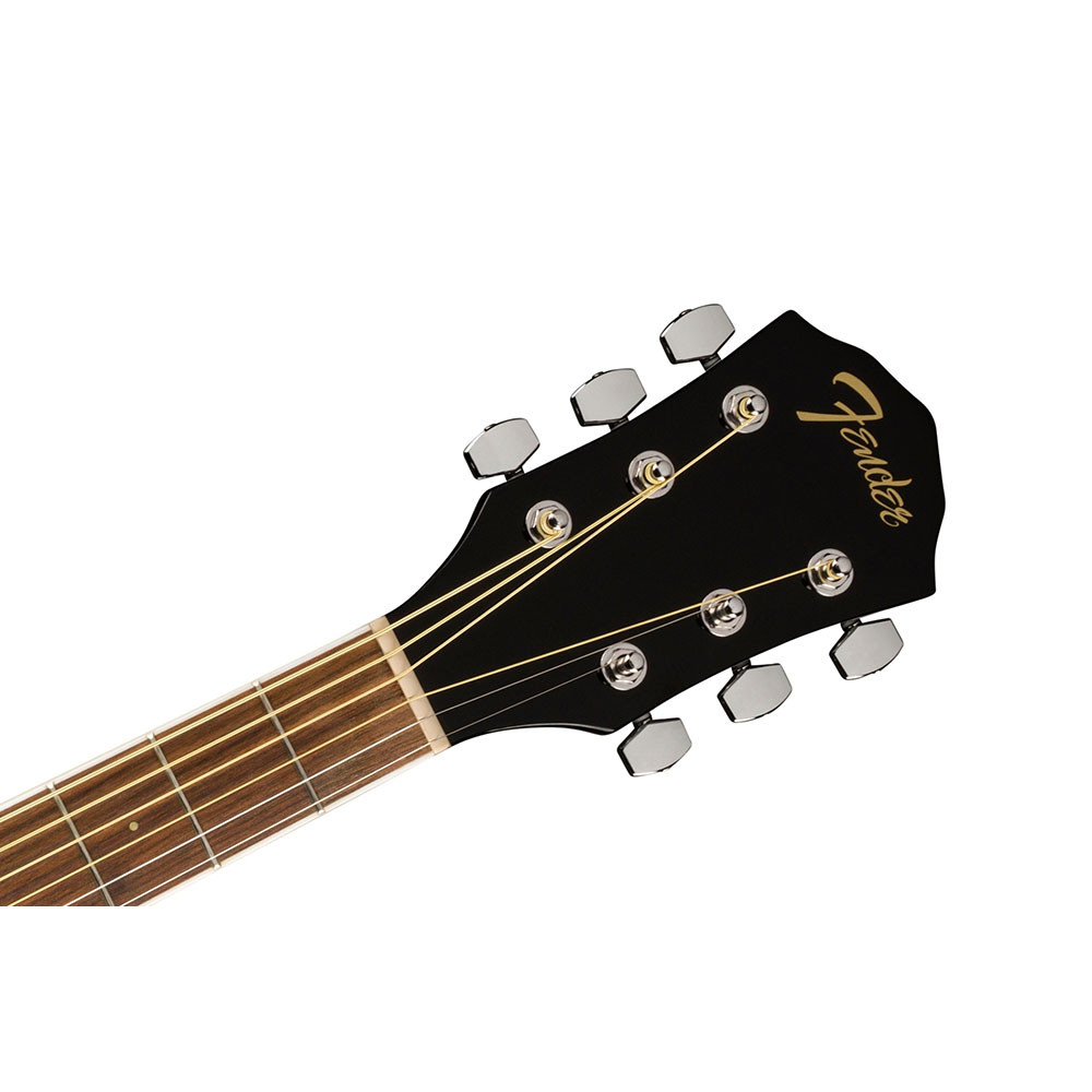 Fender 0971253506 Concert Cutaway Electronics FA135CE Black Acoustic Guitar