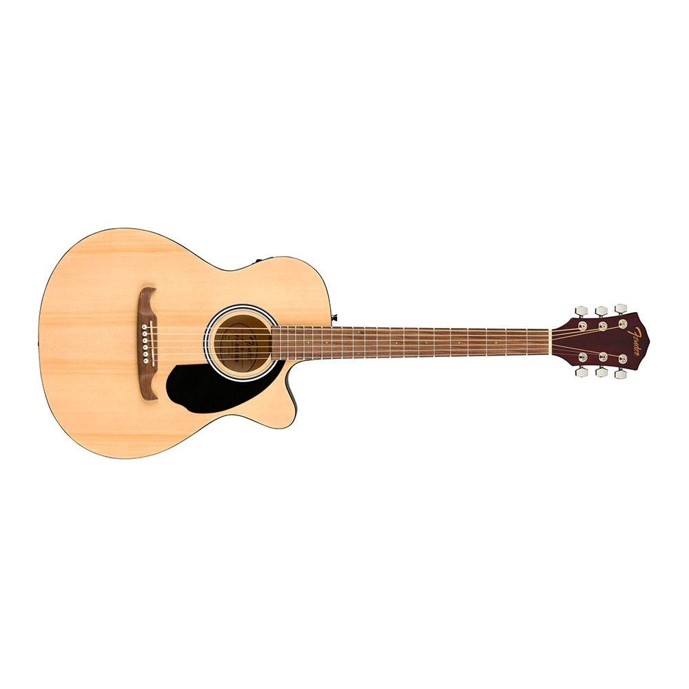 Fender 0971253521 Concert Cutaway Electronics FA135CE Natural Acoustic Guitar