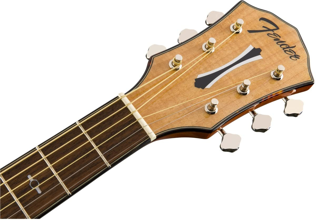 Fender 0971343021 Auditorium Cutaway Electronics FA345CE Natural Acoustic Guitar