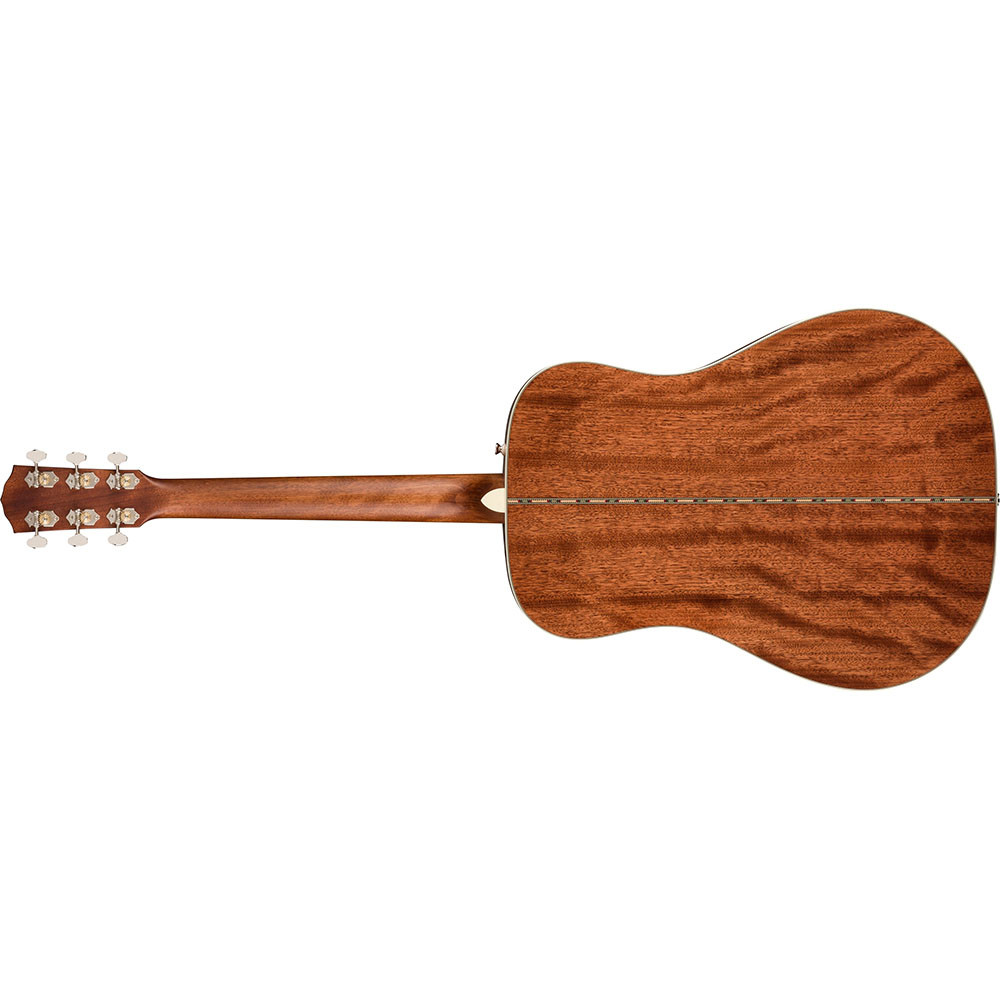Fender 0970310321 Dreadnought with Case & Electronics PD-220E Natural Acoustic Guitar
