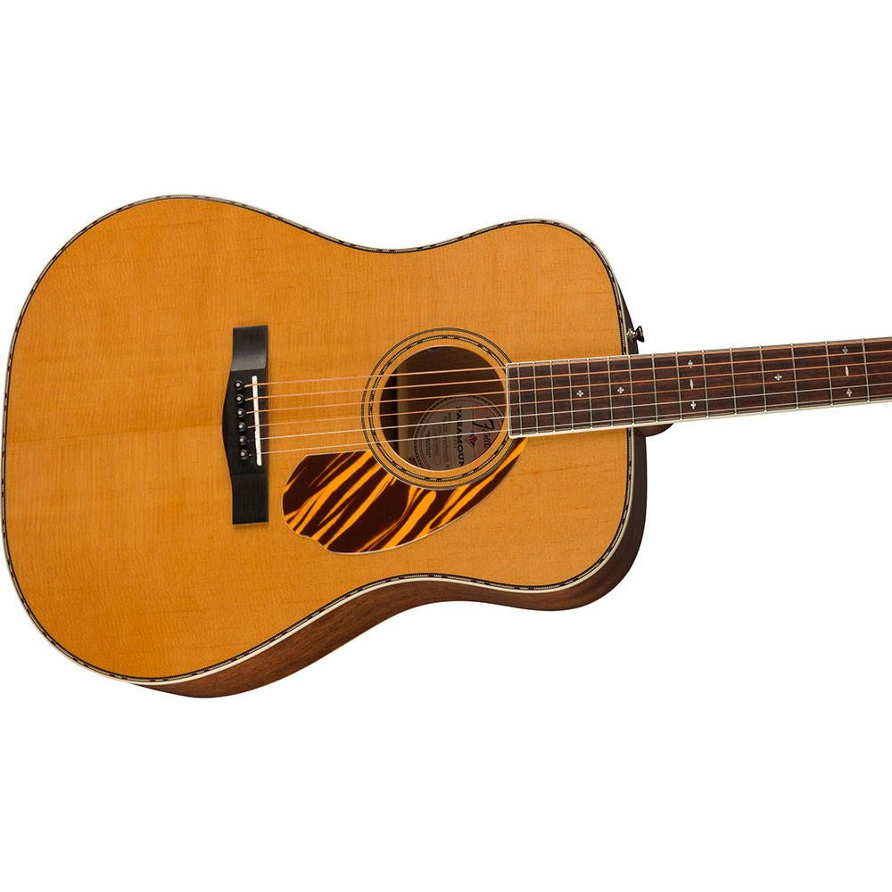Fender 0970310321 Dreadnought with Case & Electronics PD-220E Natural Acoustic Guitar