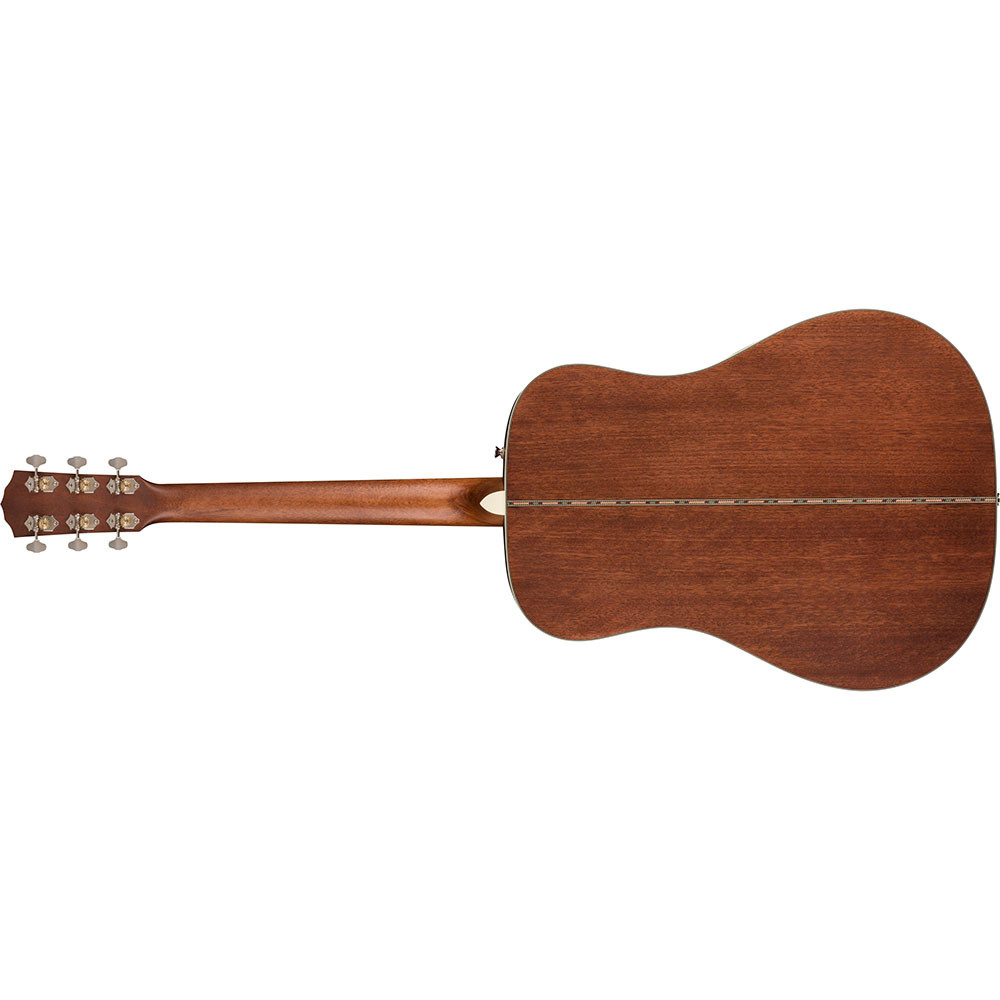 Fender 0970310337 Dreadnought with Case & Electronics PD-220E Aged Cognac Burst Acoustic Guitar