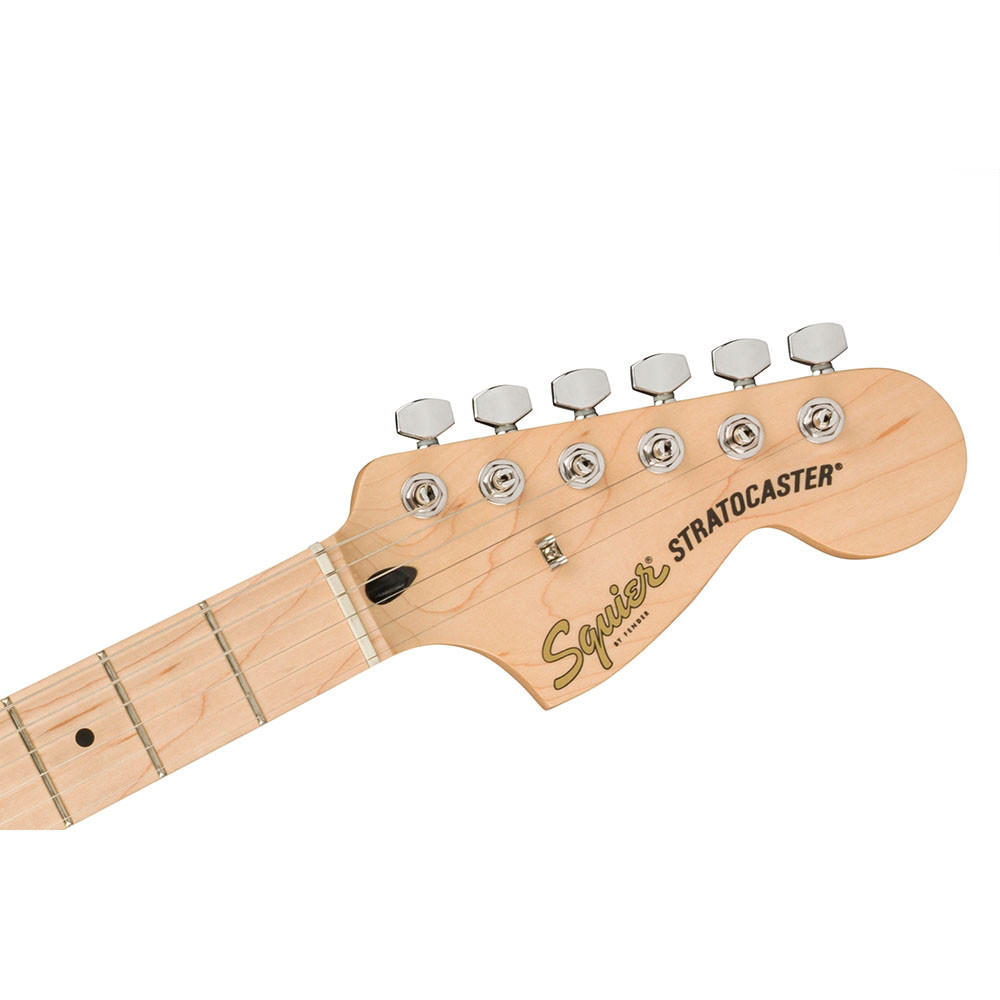 Fender 0378002505 Squier Affinity Strat Maple Olympic White Electric Guitar