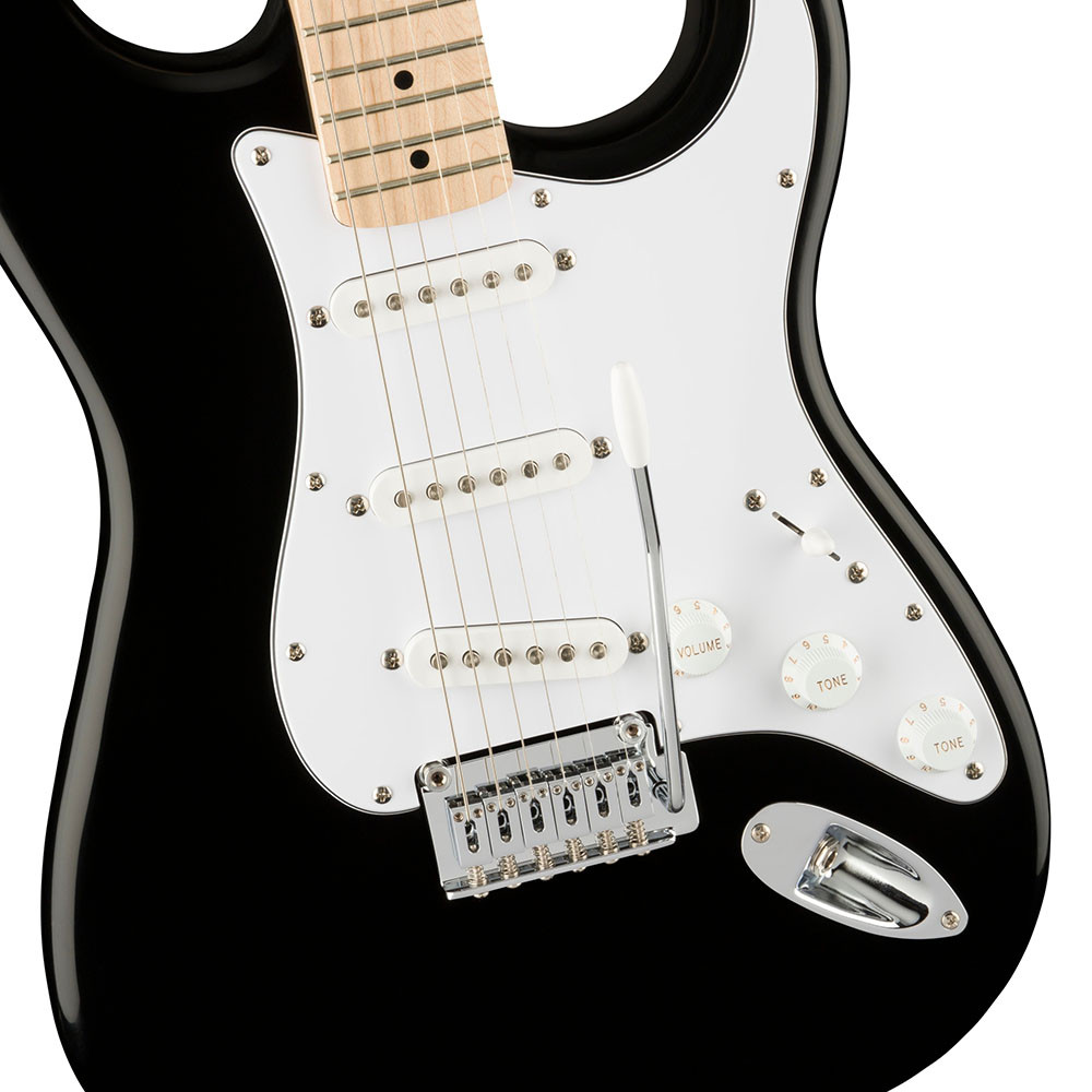 Fender 0378002506 Squier Affinity Strat Maple Black Electric Guitar
