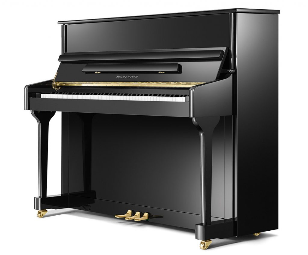 Pearl River Upright Piano EU118 Ebony