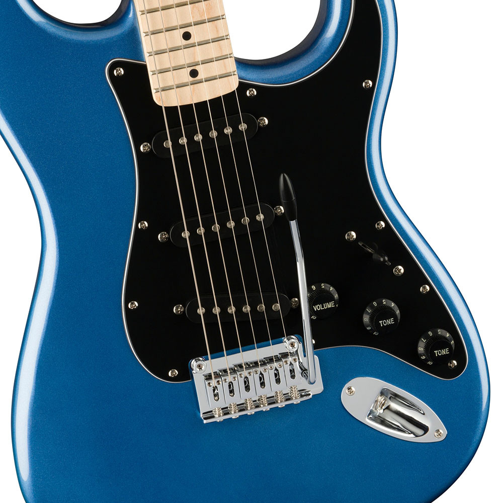 Fender 0378003502 Squier Affinity Strat Maple Lake Placid Blue Electric Guitar