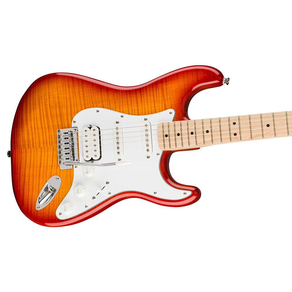 Fender 0378152547 Squier Affinity Strat FMT HSS Maple Sienna Sunburst Electric Guitar
