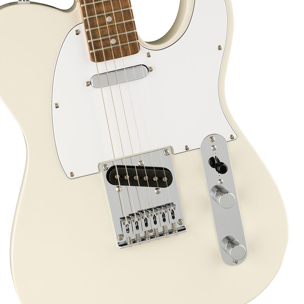 Fender 0378200505 Squier Affinity Tele Olympic White Electric Guitar