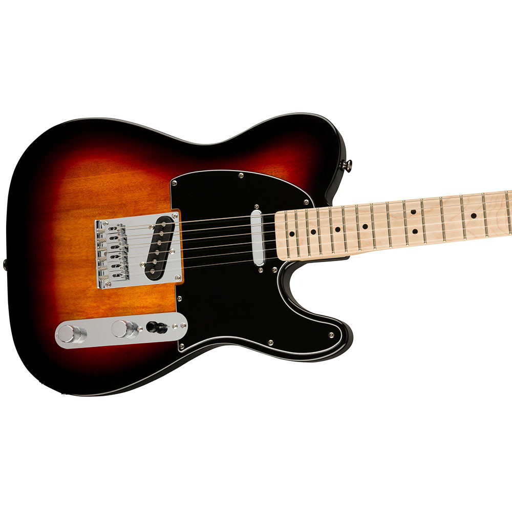 Fender 0378203500 Squier Affinity Tele Maple 3-Color Sunburst Electric Guitar
