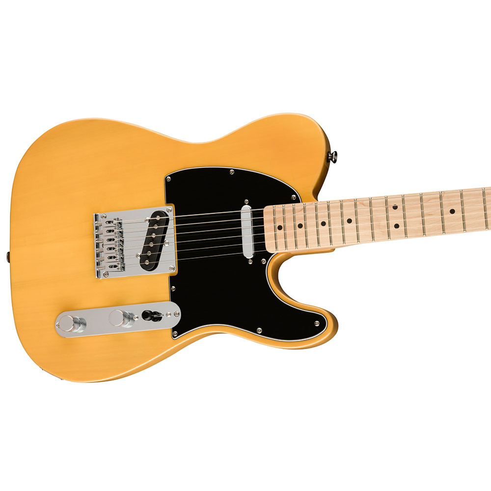 Fender 0378203550 Squier Affinity Tele Maple Butterscotch Blonde Electric Guitar