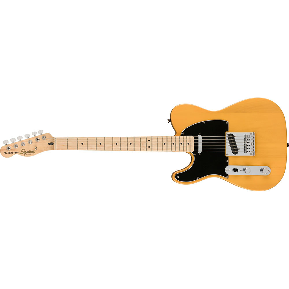 Fender 0378213550 Squier Affinity Tele Maple BTB Lefty Electric Guitar