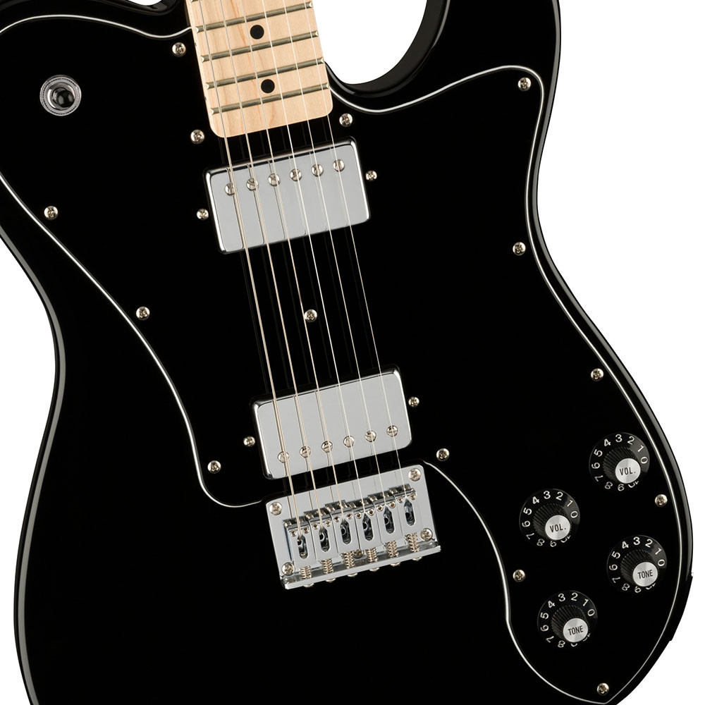 Fender 0378253506 Squier Affinity Tele Deluxe Maple Black Electric Guitar