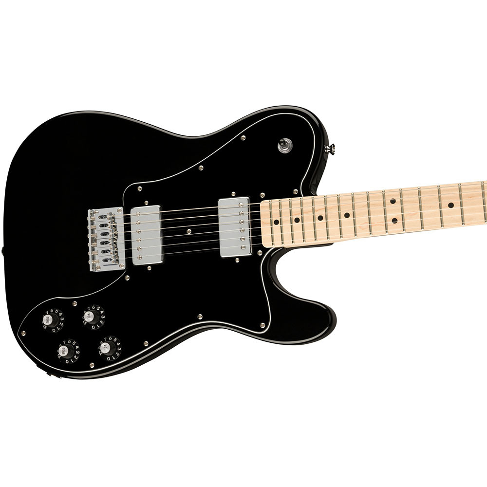 Fender 0378253506 Squier Affinity Tele Deluxe Maple Black Electric Guitar