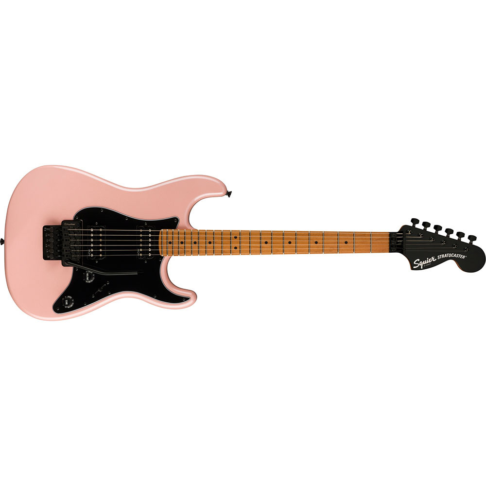 Fender 0370240533 Squier Contemporary Strat FR HH Maple Shell Pink Pearl Electric Guitar
