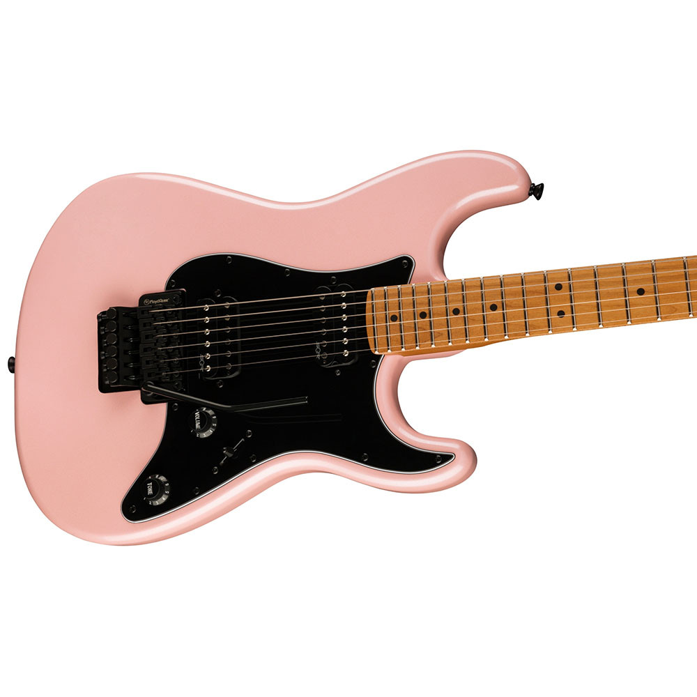 Fender 0370240533 Squier Contemporary Strat FR HH Maple Shell Pink Pearl Electric Guitar