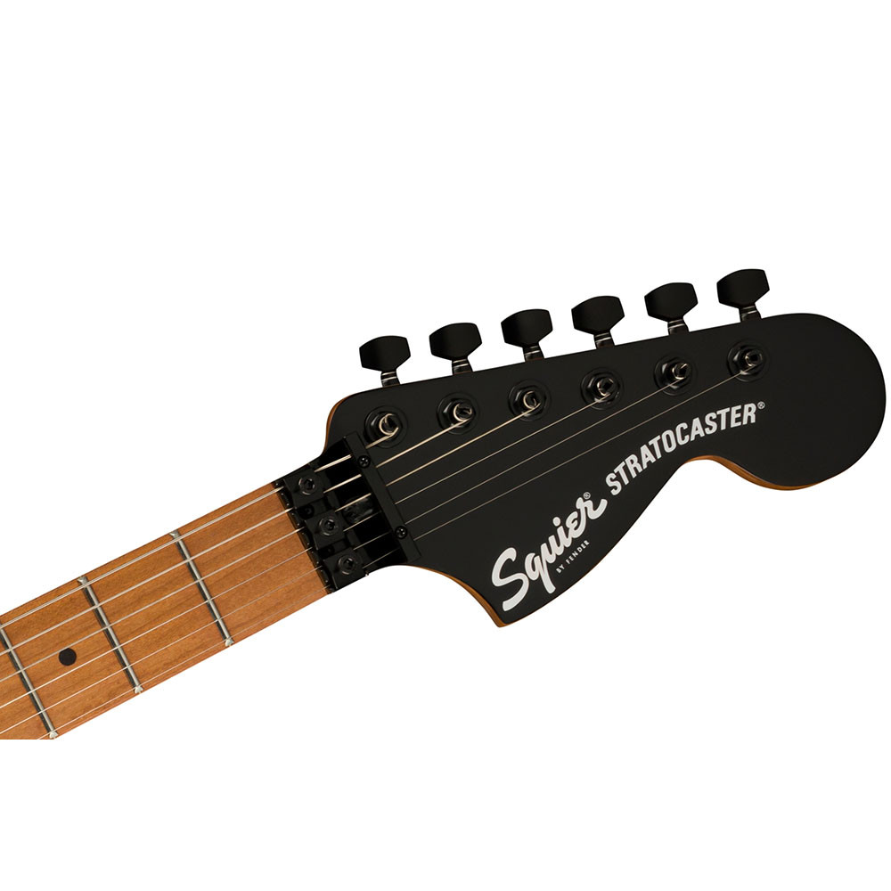 Fender 0370240568 Squier Contemporary Strat FR HH Maple Gunmetal Metallic Electric Guitar