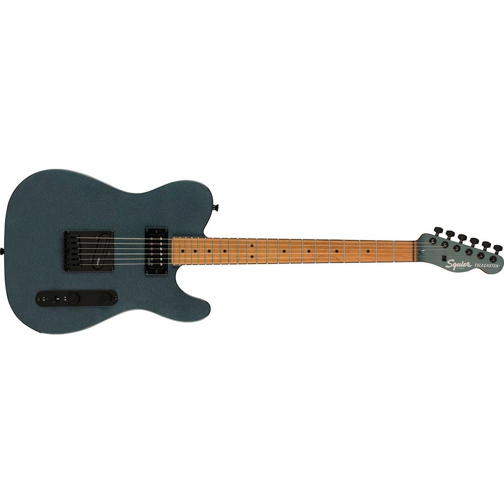 Fender 0371225568 Squier Contemporary Tele Gunmetal Metallic Electric Guitar