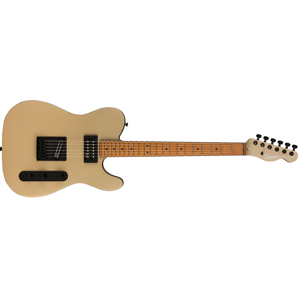 Fender 0371225544 Squier Contemporary Tele Shoreline Gold Electric Guitar