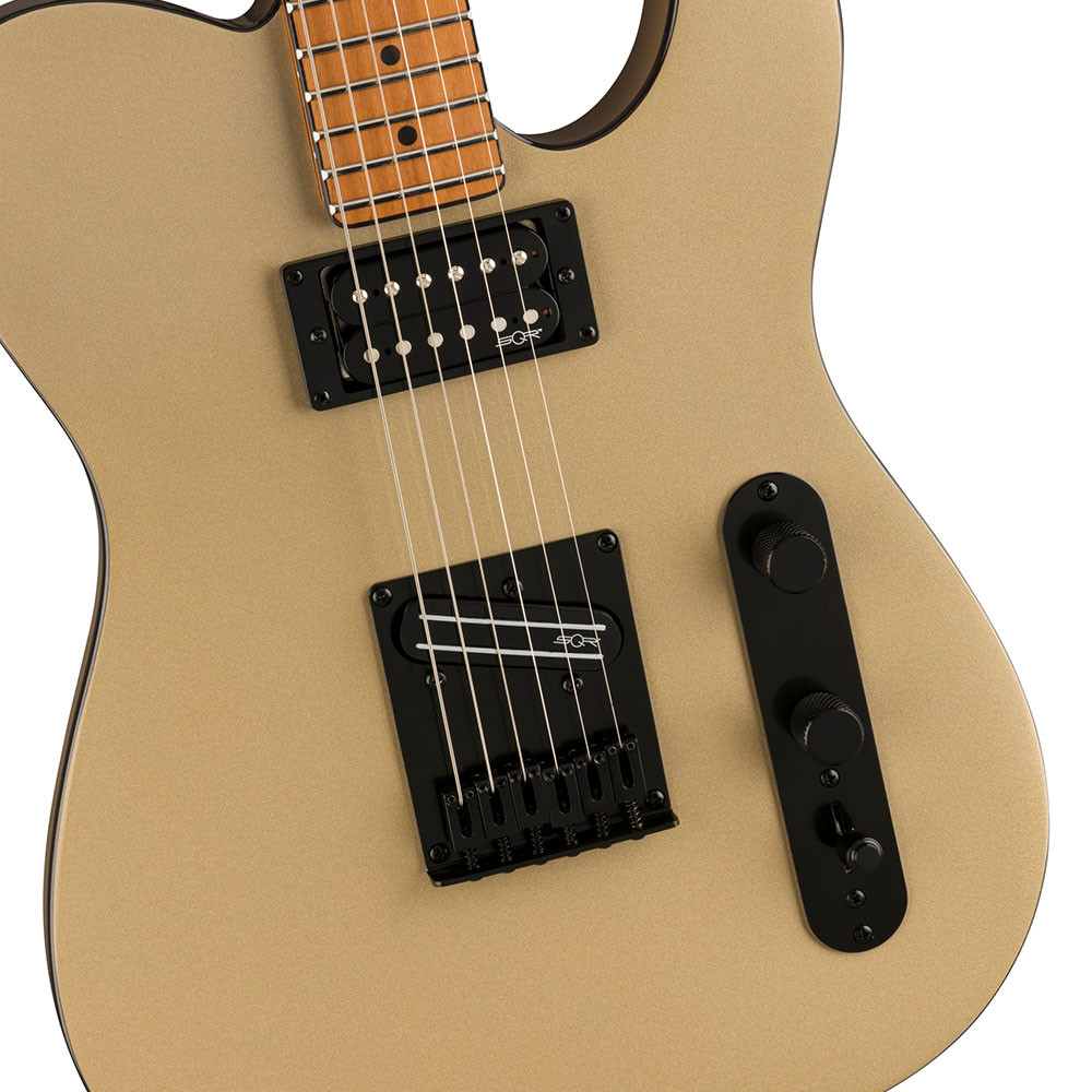Fender 0371225544 Squier Contemporary Tele Shoreline Gold Electric Guitar