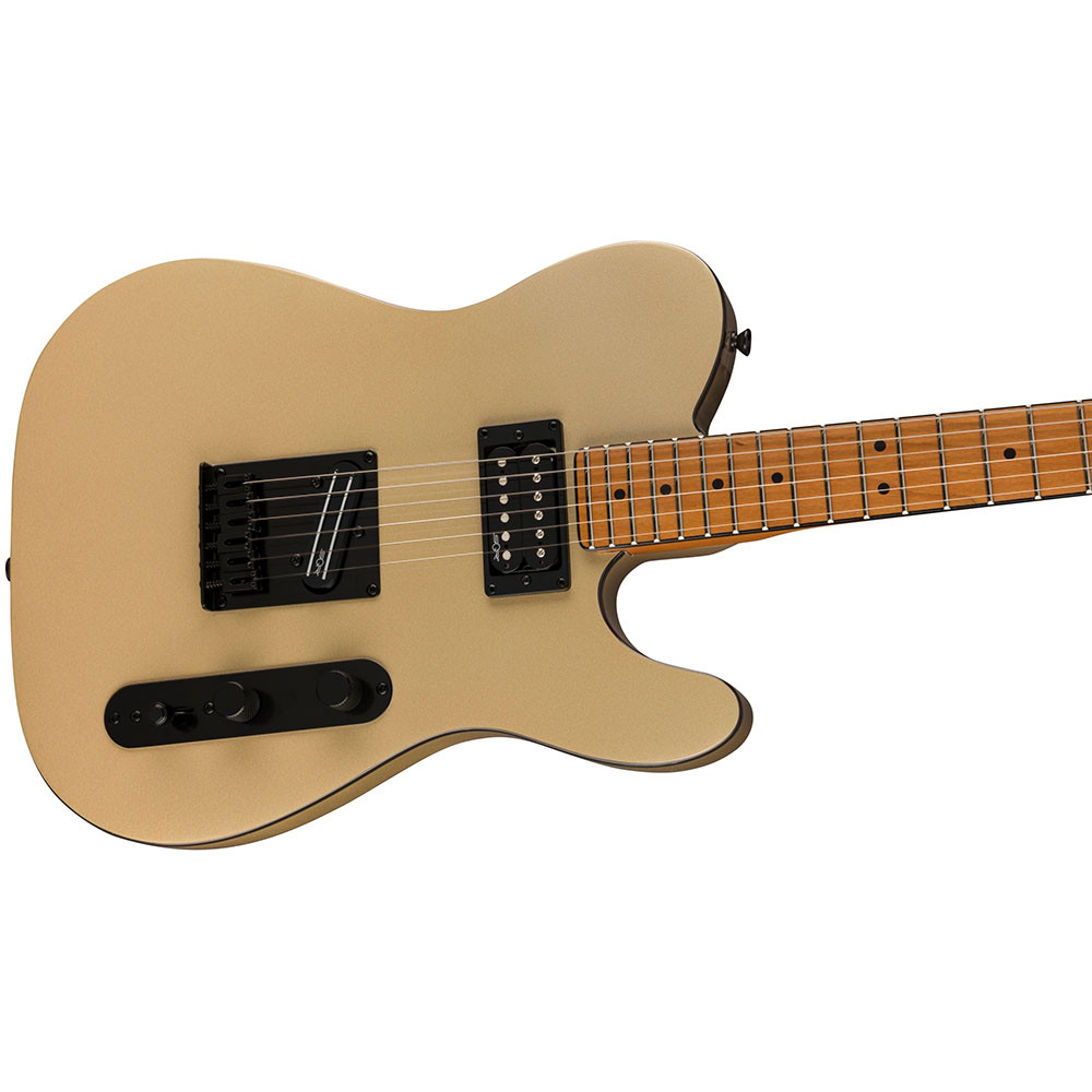 Fender 0371225544 Squier Contemporary Tele Shoreline Gold Electric Guitar