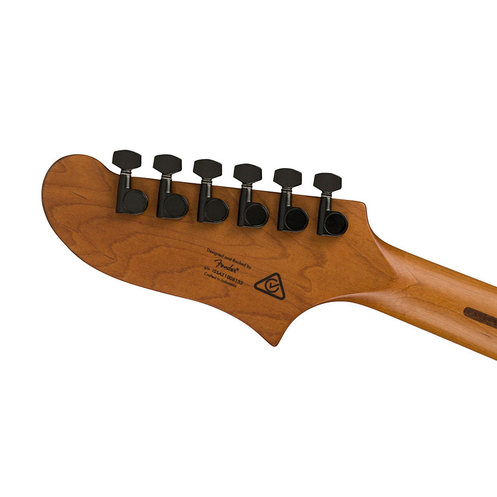 Fender 0370471544 Squier Contemporary Active Starcaster Roasted Maple Neck Shoreline Gold Electric Guitar