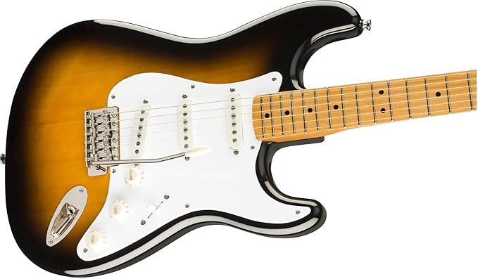 Fender 0374005500 Squier Classic Vibe 50s Strat 2-Color Sunburst Electric Guitar
