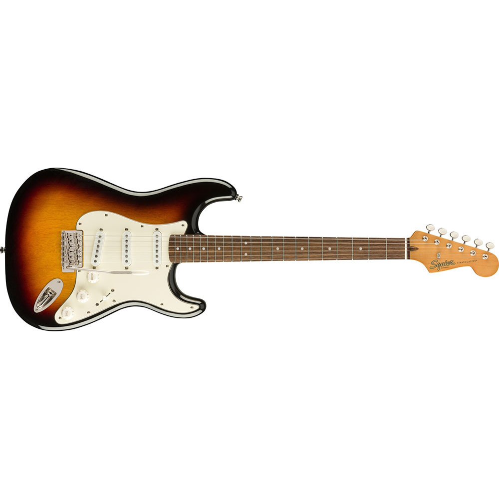Fender 0374010500 Squier Classic Vibe 60s Strat 3-Color Sunburst Electric Guitar