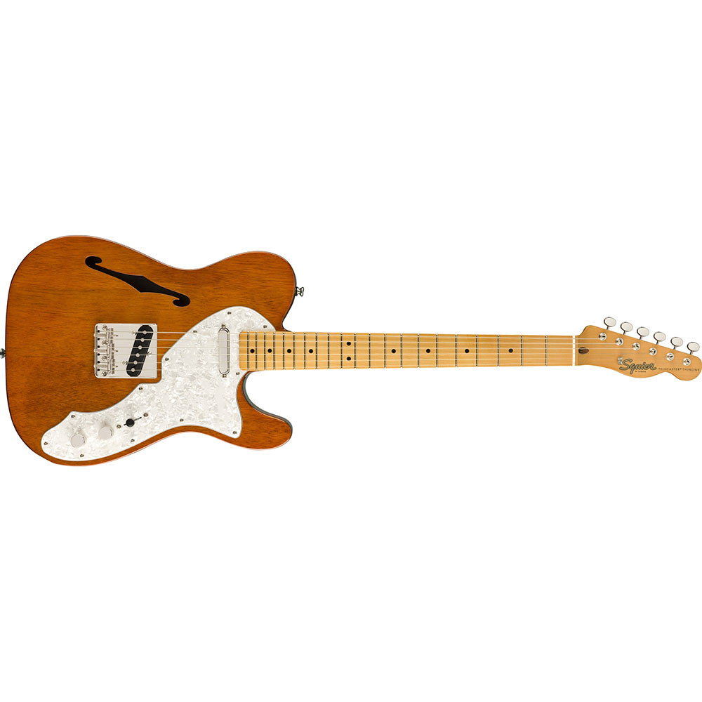 Fender 0374067521 Squier Classic Vibe 60s Tele Thinline Natural Electric Guitar