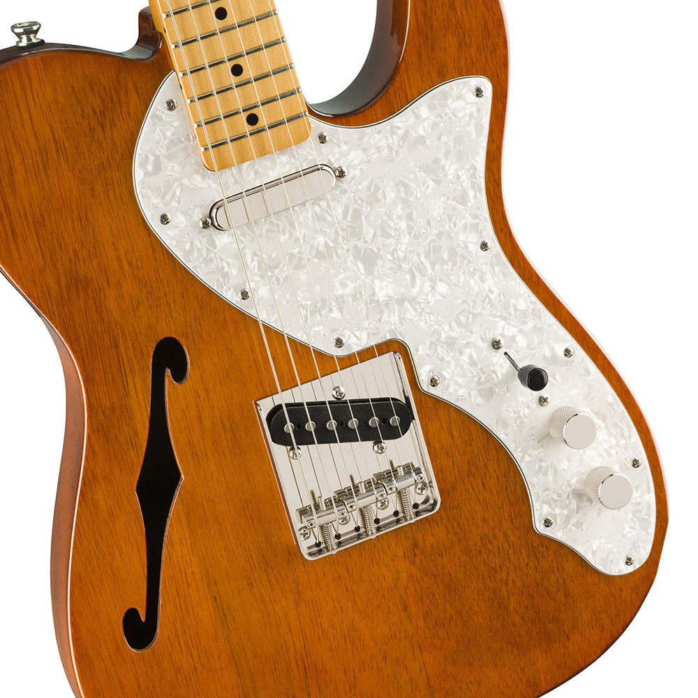 Fender 0374067521 Squier Classic Vibe 60s Tele Thinline Natural Electric Guitar
