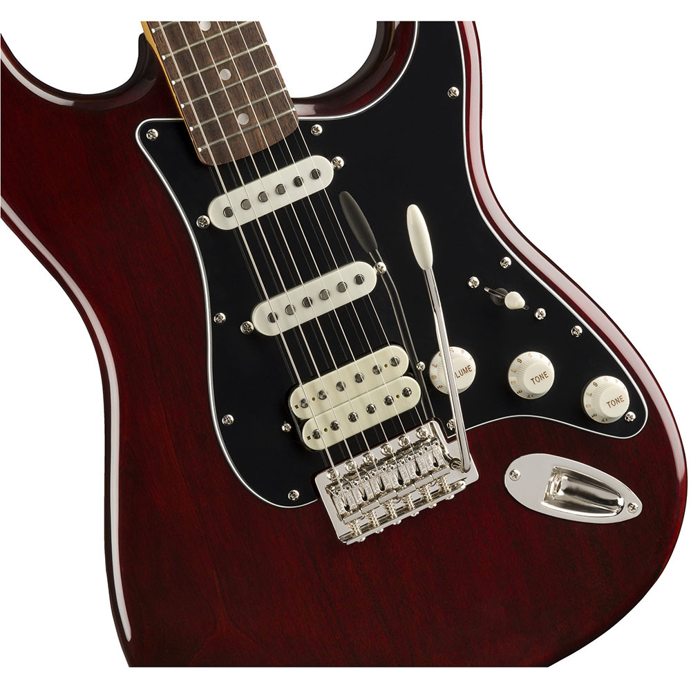 Fender 0374024592 Squier Classic Vibe 70s Strat HSS Walnut Electric Guitar