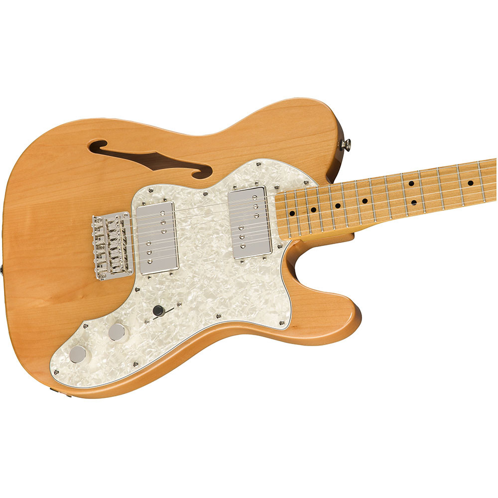 Fender 0374070521 Squier Classic Vibe 70s Tele Thinline MN Natural Electric Guitar