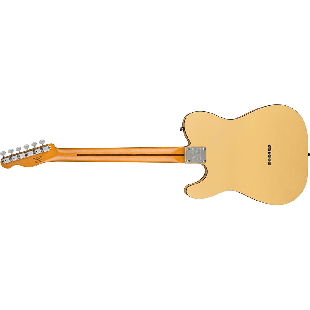 Fender 0379501507 Squier 40th Anniversary Telecaster Vintage Edition Maple Fingerboard Satin Vintage Blonde Electric Guitar