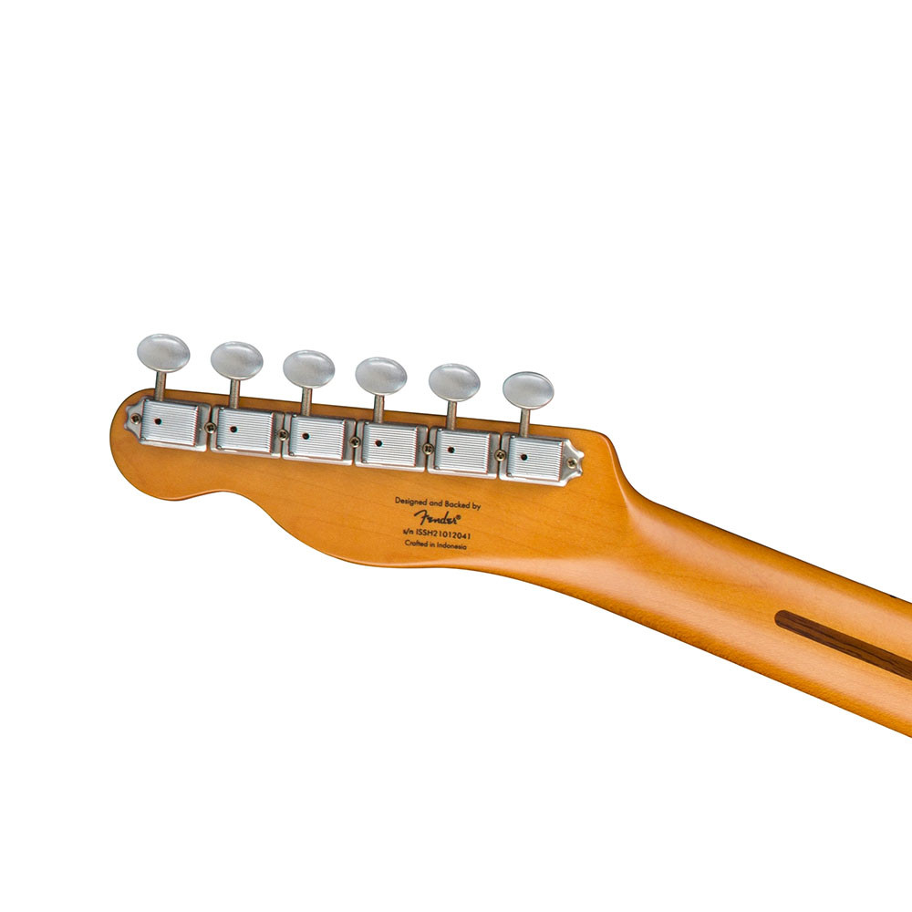 Fender 0379501507 Squier 40th Anniversary Telecaster Vintage Edition Maple Fingerboard Satin Vintage Blonde Electric Guitar