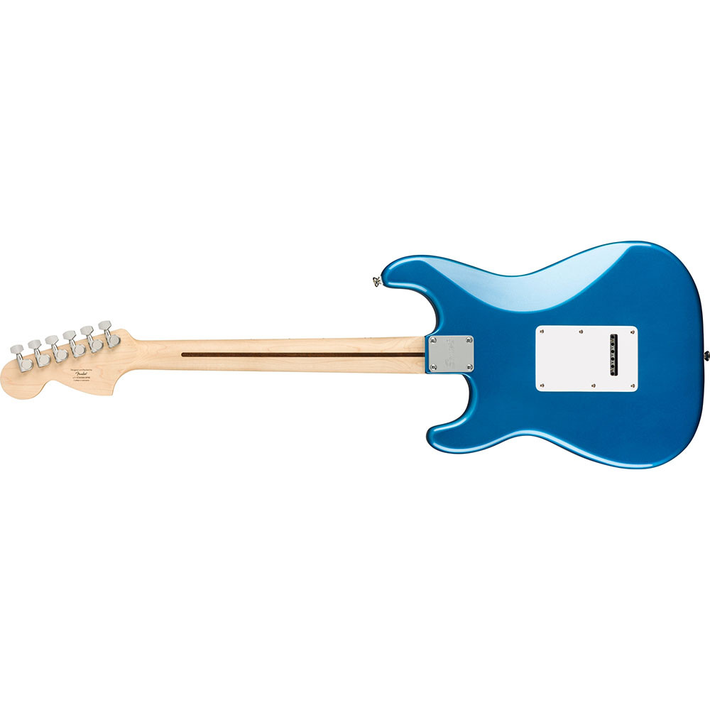 Fender 0372820402 Squier Affinity Strat HSS Pack Maple Lake Placid Blue Electric Guitar