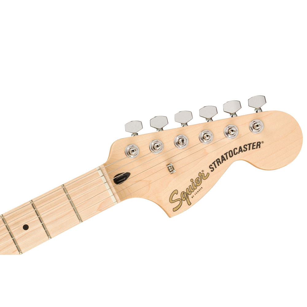 Fender 0372820402 Squier Affinity Strat HSS Pack Maple Lake Placid Blue Electric Guitar