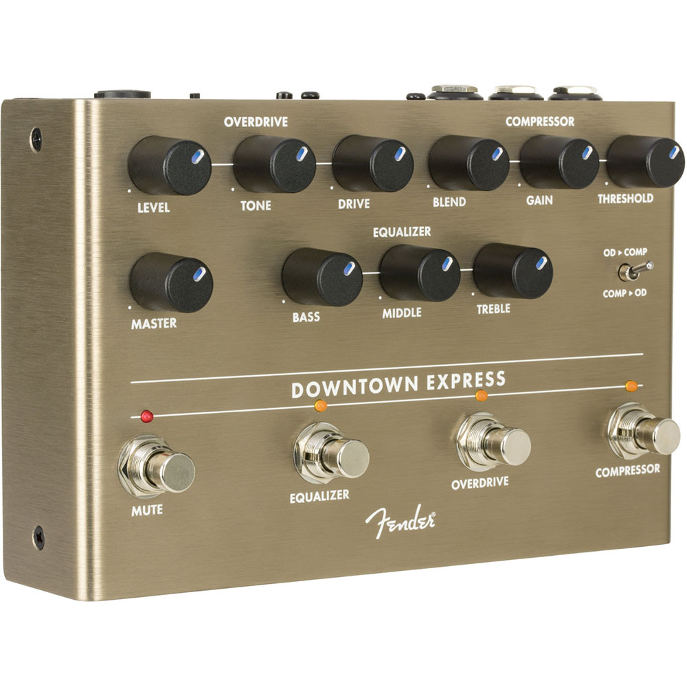 Fender 0234538000 Bass Multi-Effects Pedal Downtown Express