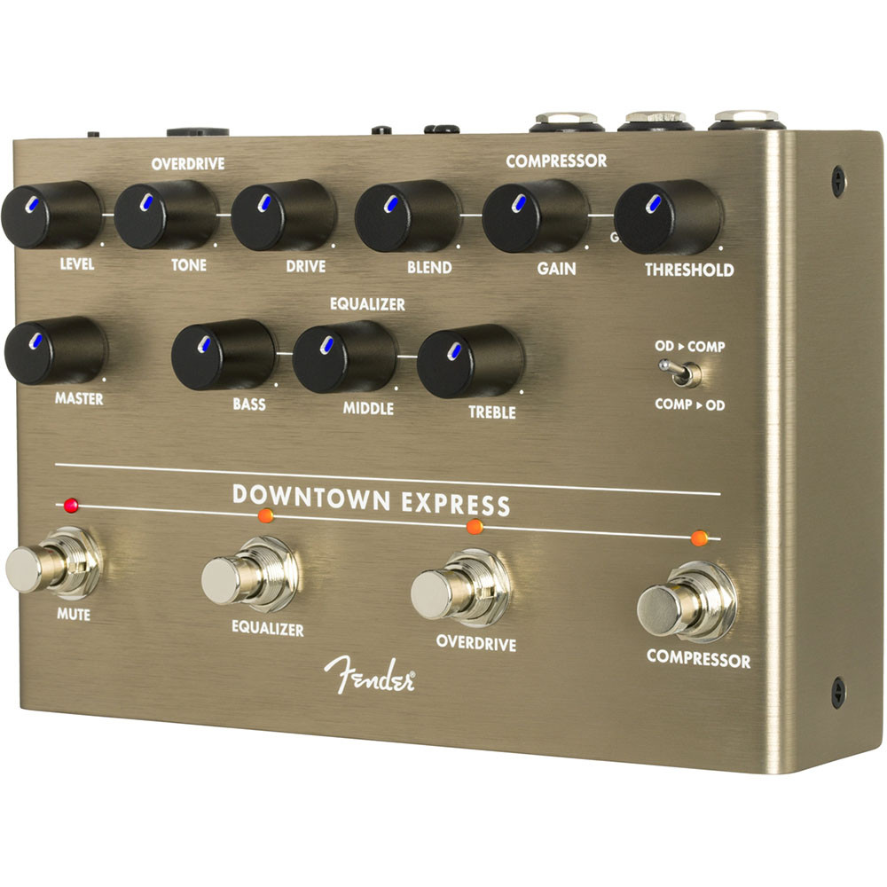 Fender 0234538000 Bass Multi-Effects Pedal Downtown Express