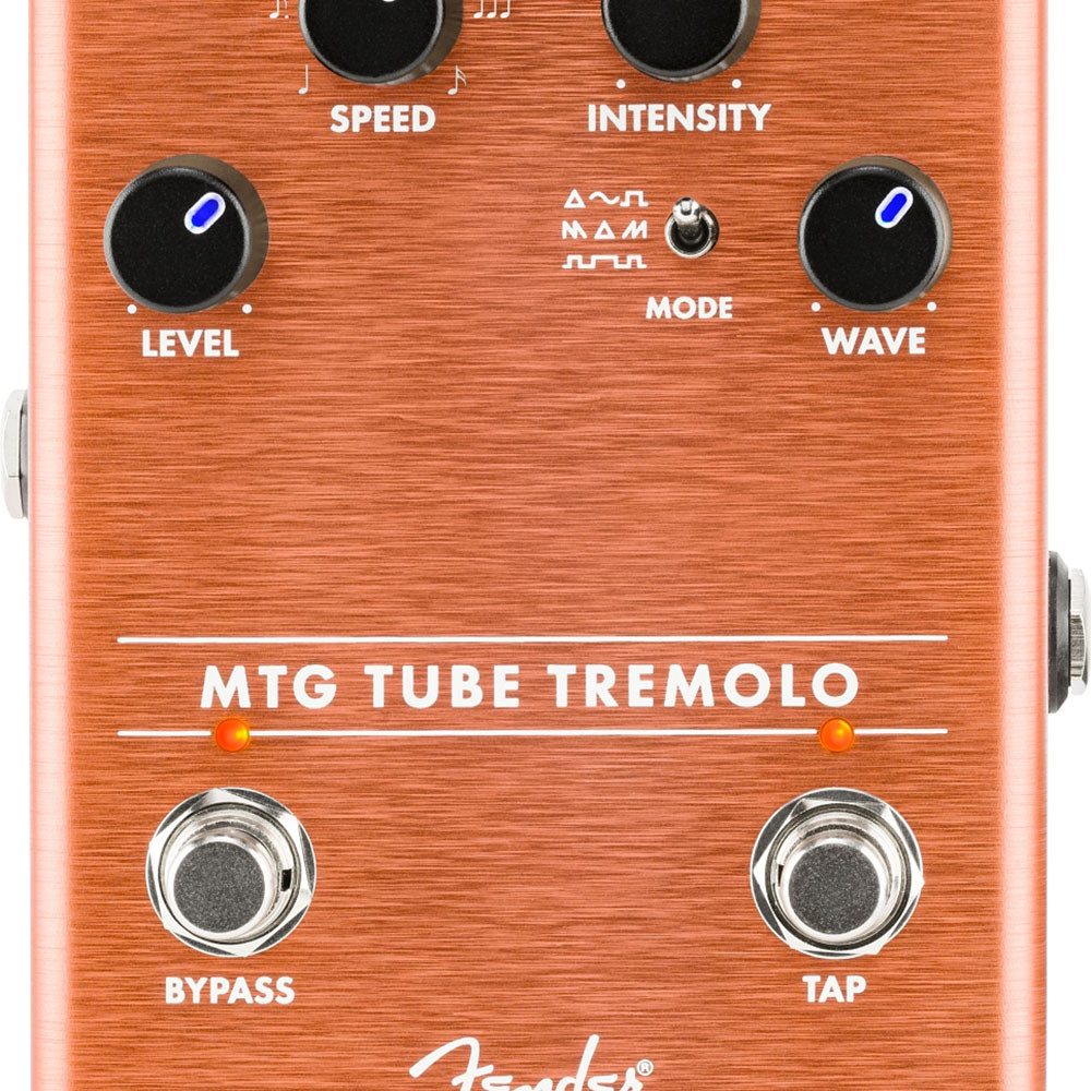 Fender 0234554000 Guitar Effects Pedal MTG Tube Tremolo