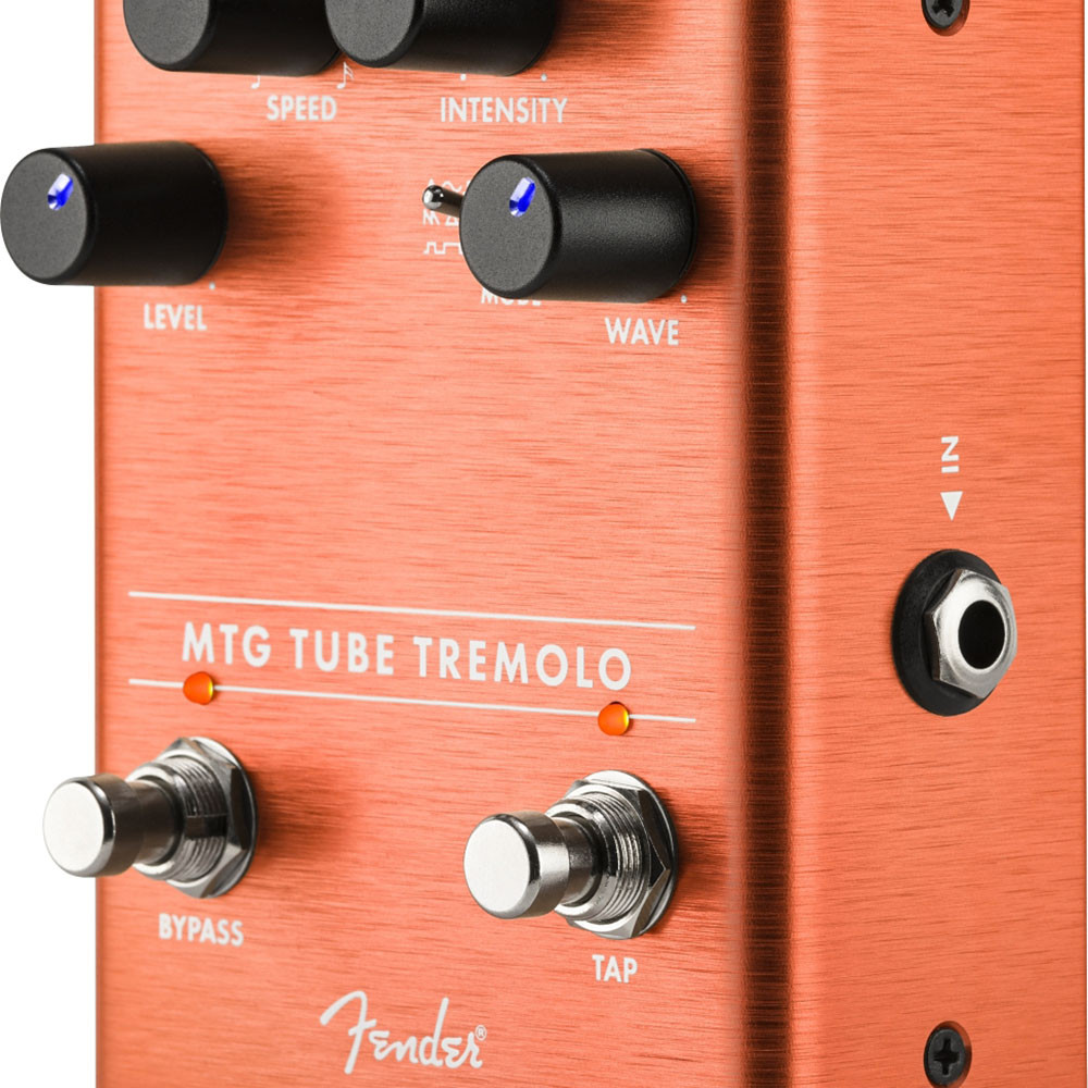 Fender 0234554000 Guitar Effects Pedal MTG Tube Tremolo