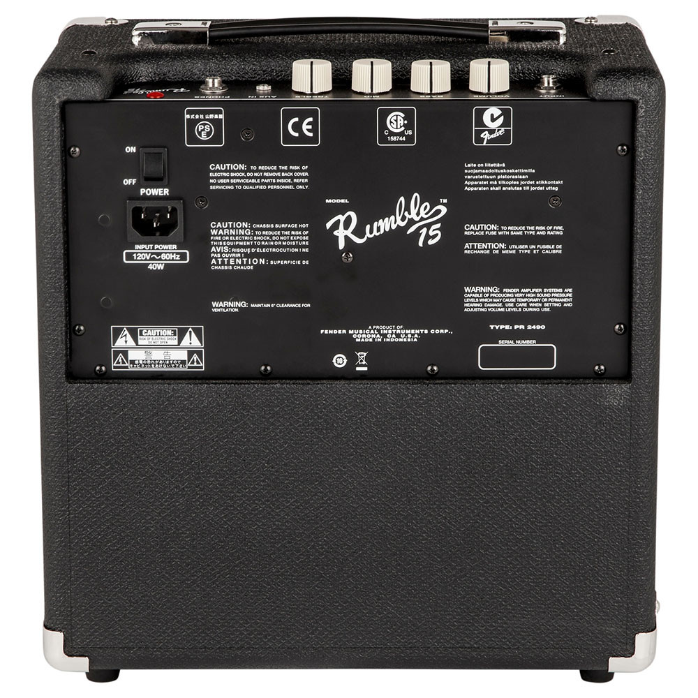 Fender Bass Amp Rumble 15W