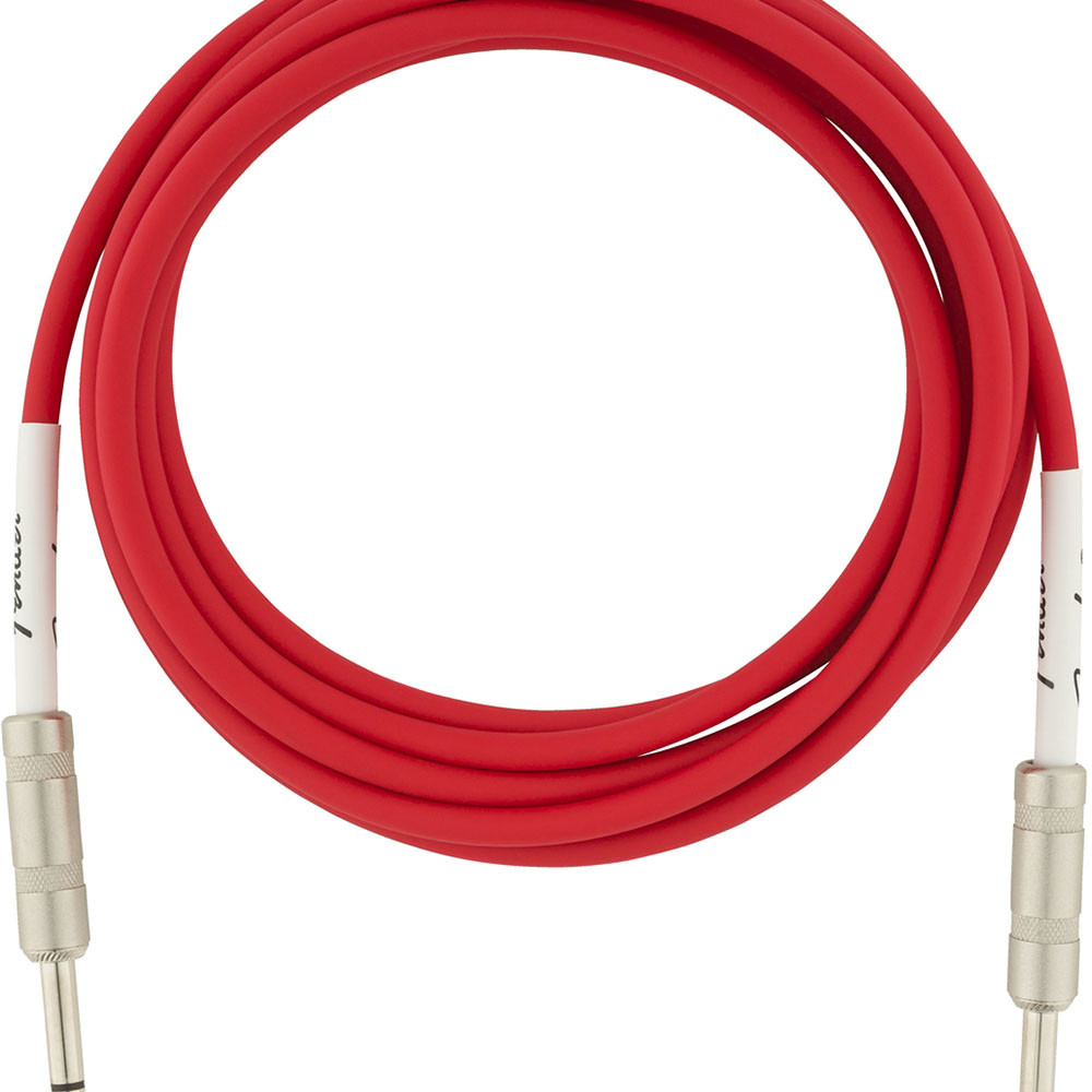 Fender 0990510010 Instrument Cable Original Series 10Ft Fiesta Red