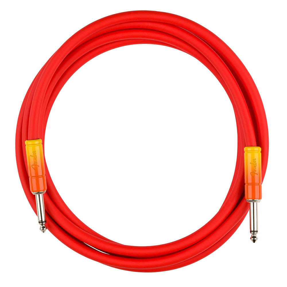 Fender 0990810200 Ombre Instrument Cable Original Series 10Ft Tequilla Sunrise