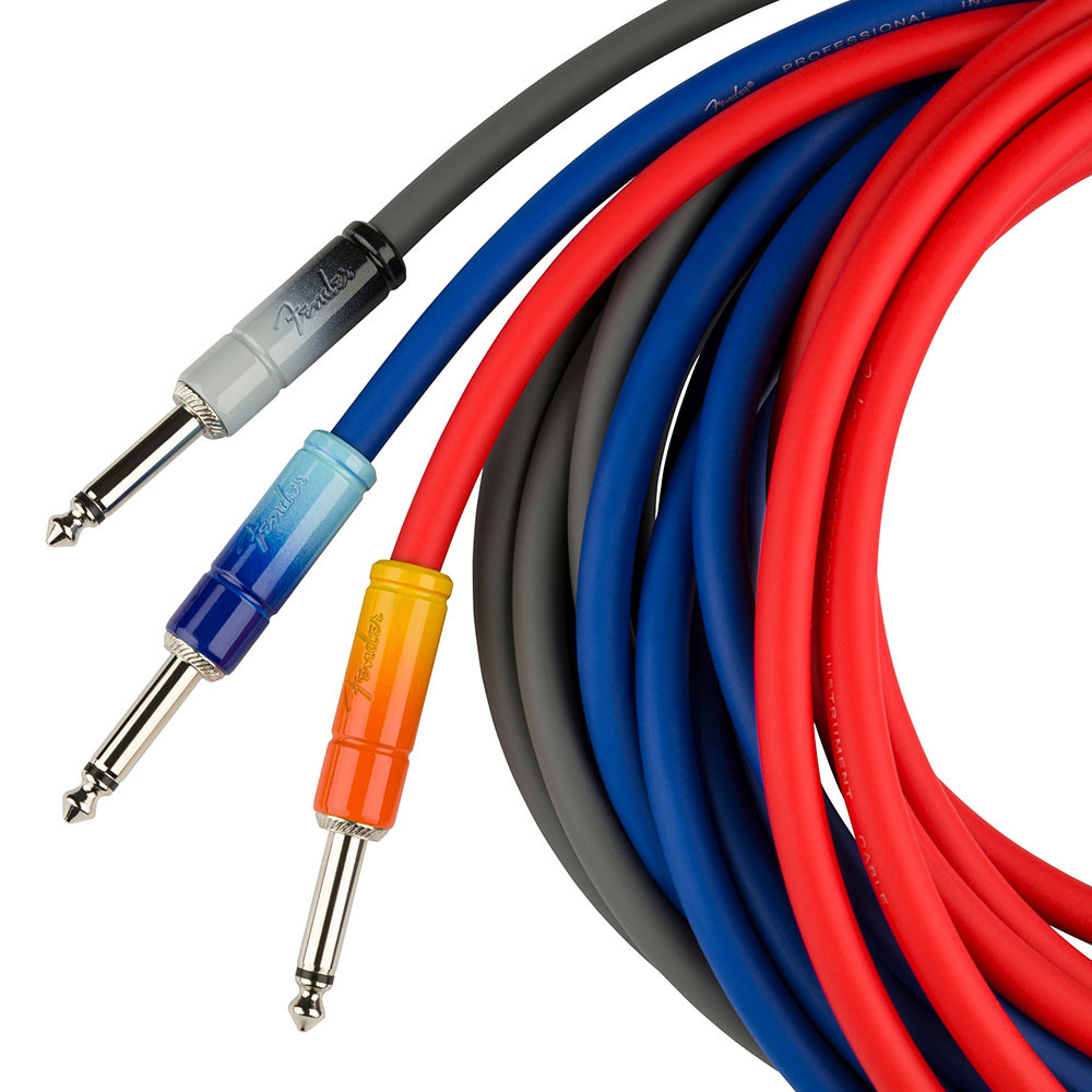 Fender 0990810248 Ombre Instrument Cable Original Series 10Ft Silver Smoke