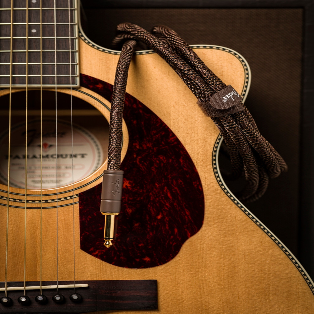 Fender 0990910007 Instrument Cable Paramount Acoustic 10Ft Brown
