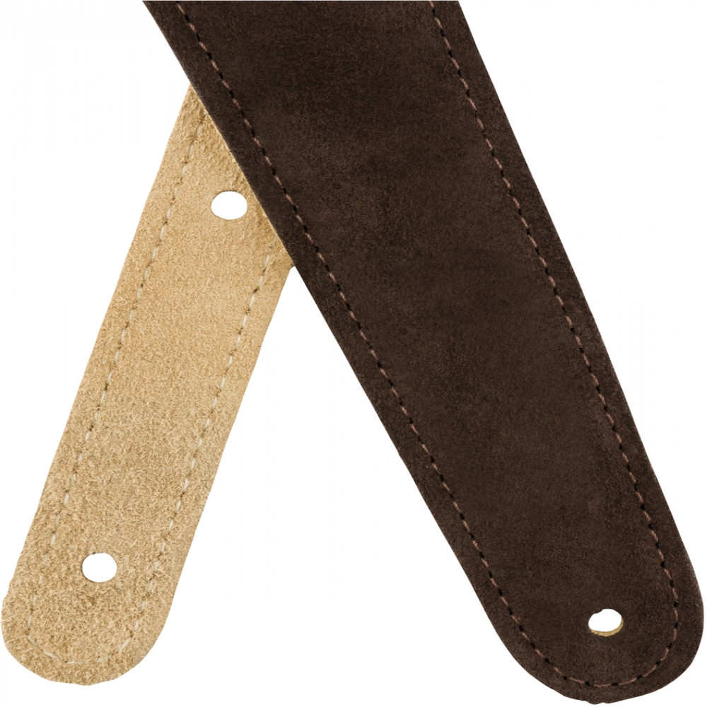 Fender 0990691021 Reversible Suede Guitar Strap - Brown/Tan