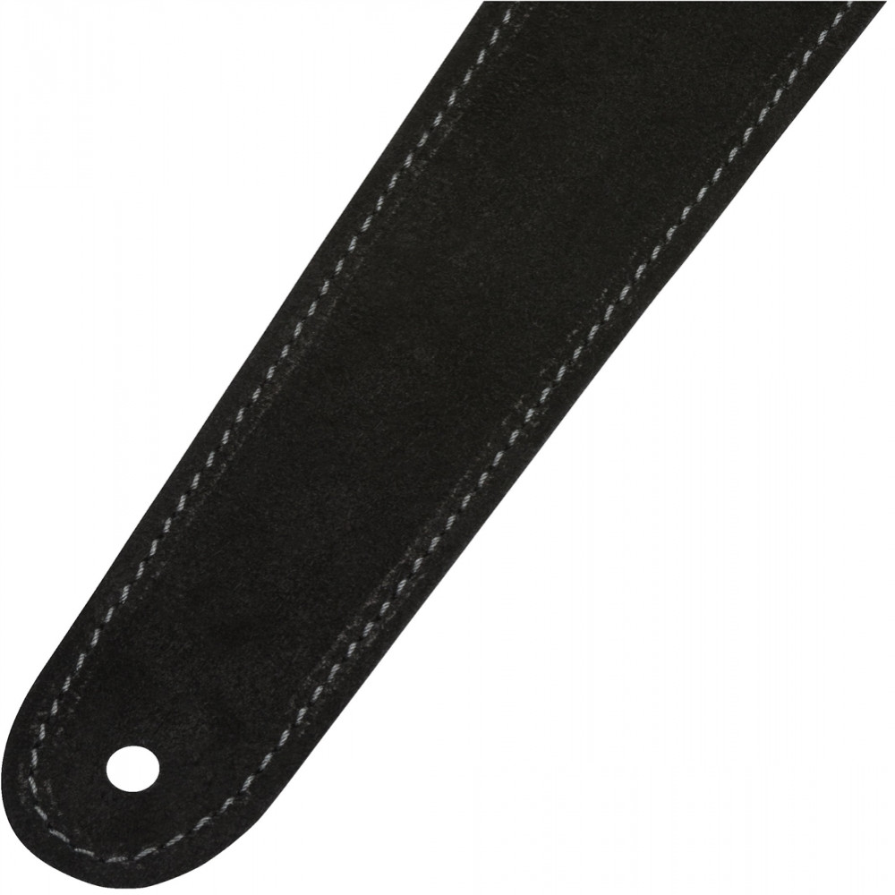 Fender 0990691006 Reversible Suede Guitar Strap - Black/Gray