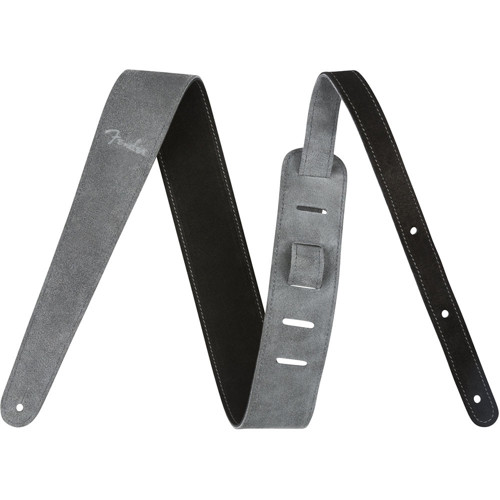 Fender 0990691006 Reversible Suede Guitar Strap - Black/Gray